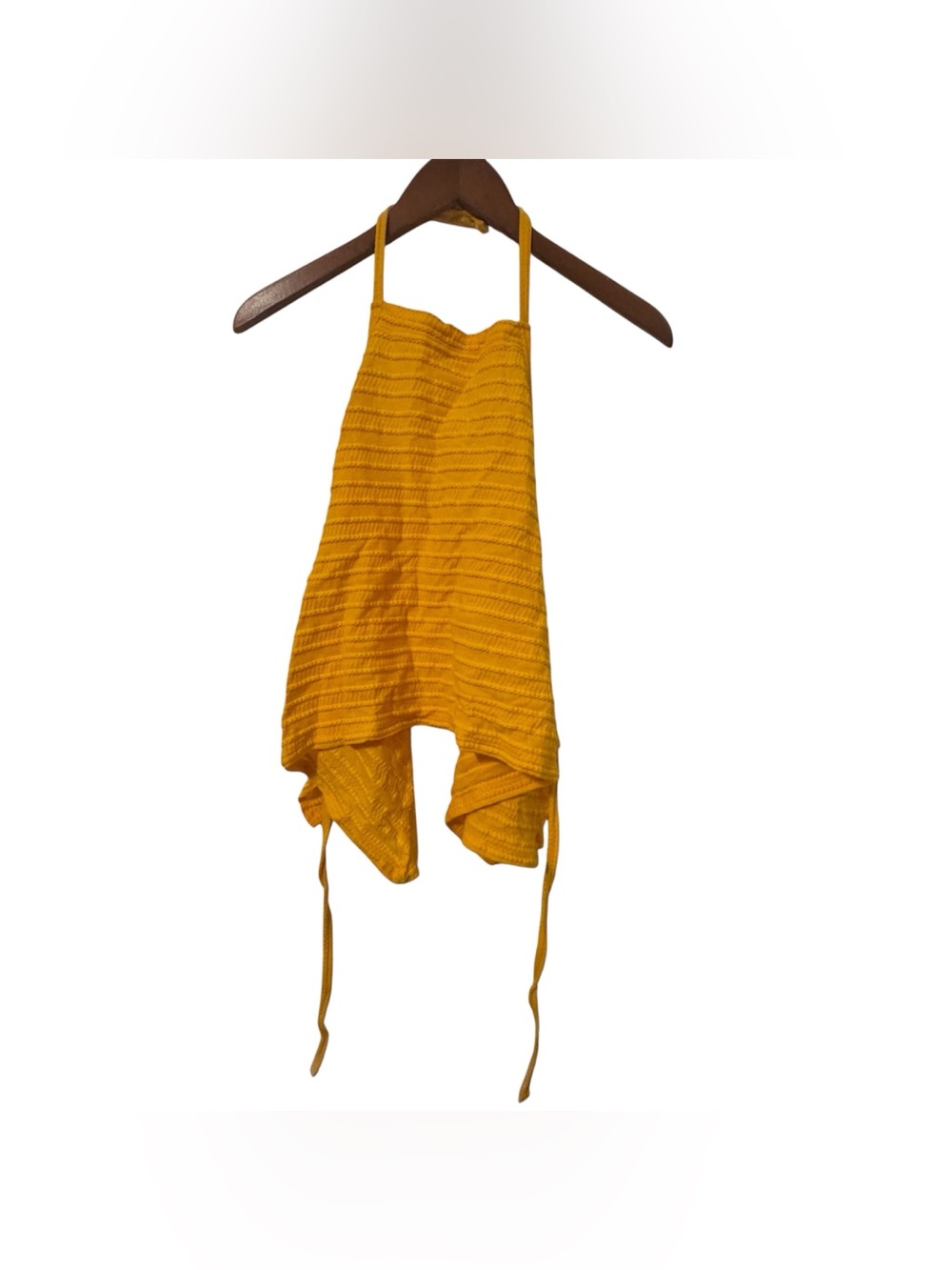 Free People Textured Halter Top